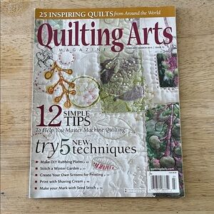 Quilting Arts Magazine February/March 2015